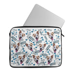 Load image into Gallery viewer, Puppy Personalized Laptop Sleeve
