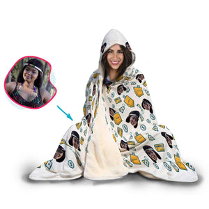 Shopping Personalized Hooded Blanket