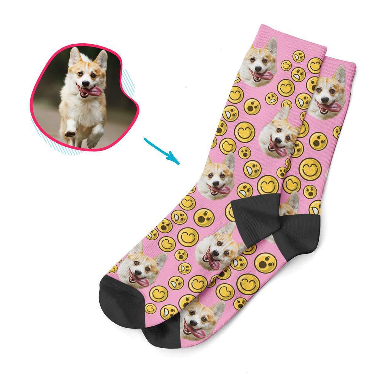Smiles Personalized Socks