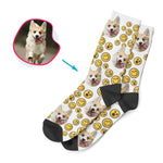 Load image into Gallery viewer, Smiles Personalized Socks
