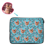 Load image into Gallery viewer, Snowman Personalized Laptop Sleeve
