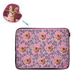 Load image into Gallery viewer, Snowman Personalized Laptop Sleeve
