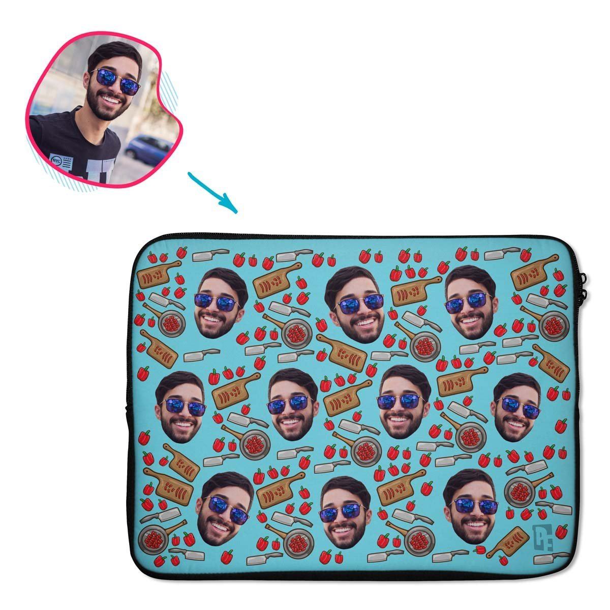 Сooking Personalized Laptop Sleeve