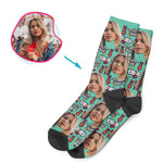 Load image into Gallery viewer, Students &amp; Graduates Personalized Socks
