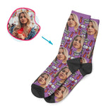 Load image into Gallery viewer, Students &amp; Graduates Personalized Socks
