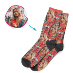 Load image into Gallery viewer, Students &amp; Graduates Personalized Socks
