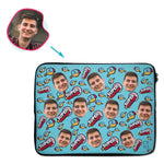 Load image into Gallery viewer, Super Brother Personalized Laptop Sleeve
