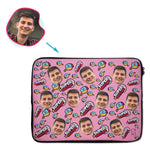 Load image into Gallery viewer, Super Brother Personalized Laptop Sleeve
