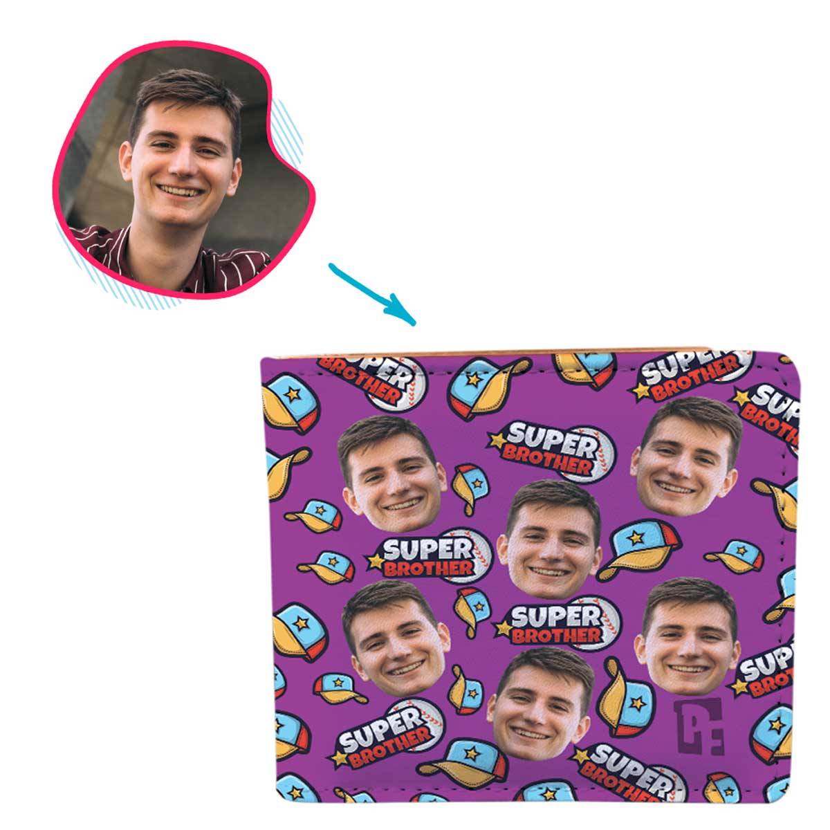 Super Brother Personalized Wallet