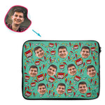 Load image into Gallery viewer, Super Dad Personalized Laptop Sleeve
