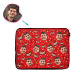 Load image into Gallery viewer, Super Dad Personalized Laptop Sleeve
