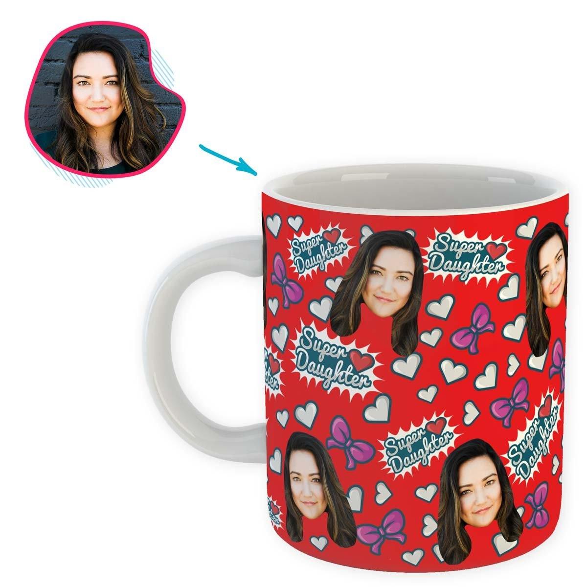 Super Daughter Personalized Mug