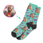 Load image into Gallery viewer, Super Daughter Personalized Socks
