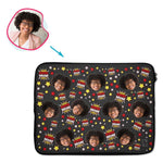 Load image into Gallery viewer, Super Mom Personalized Laptop Sleeve
