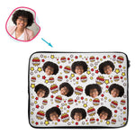 Load image into Gallery viewer, Super Mom Personalized Laptop Sleeve
