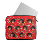 Load image into Gallery viewer, Super Mom Personalized Laptop Sleeve
