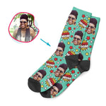 Load image into Gallery viewer, Super Mom Personalized Socks
