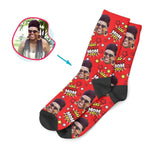 Load image into Gallery viewer, Super Mom Personalized Socks
