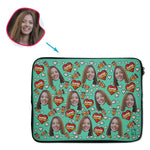 Load image into Gallery viewer, Super Sister Personalized Laptop Sleeve
