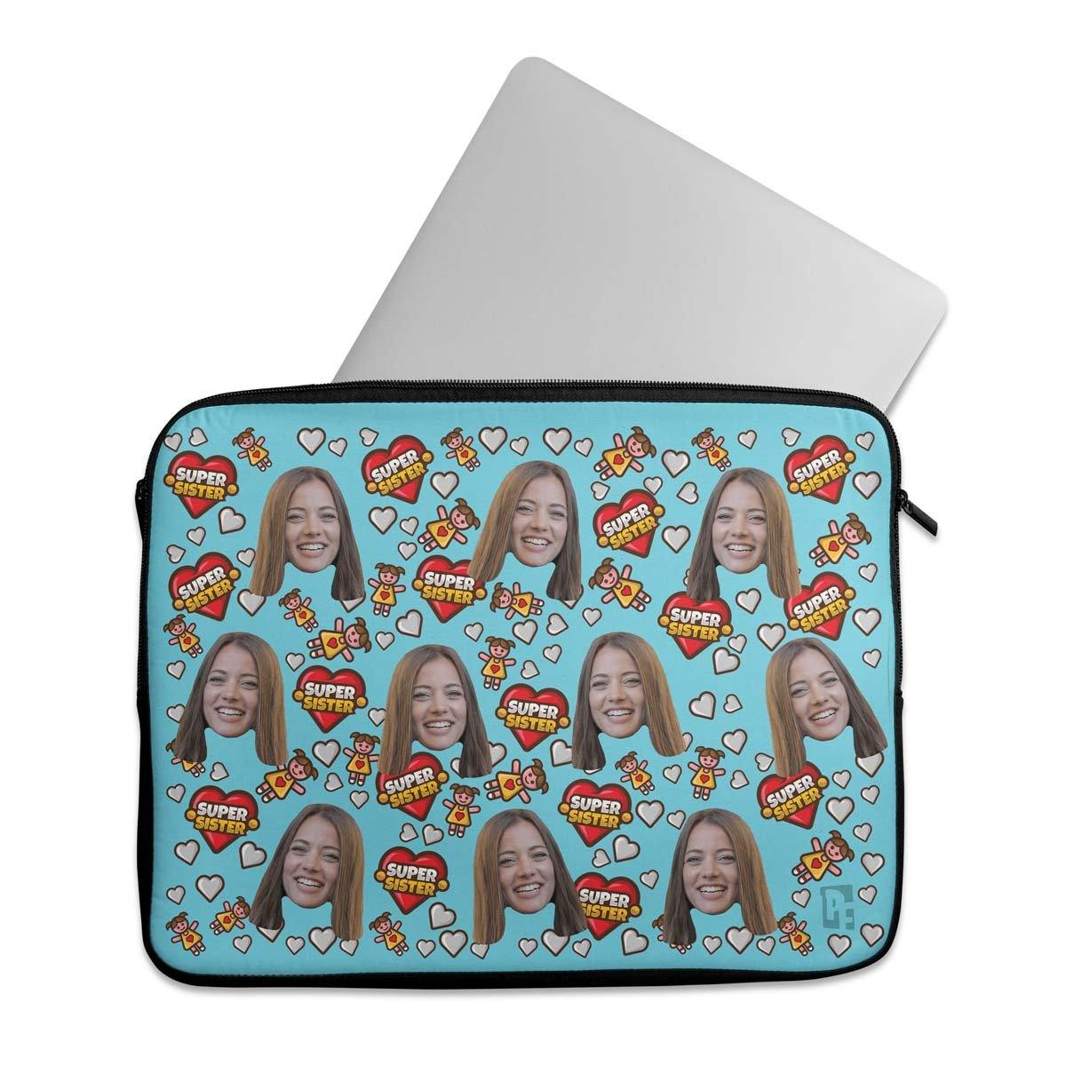 Super Sister Personalized Laptop Sleeve