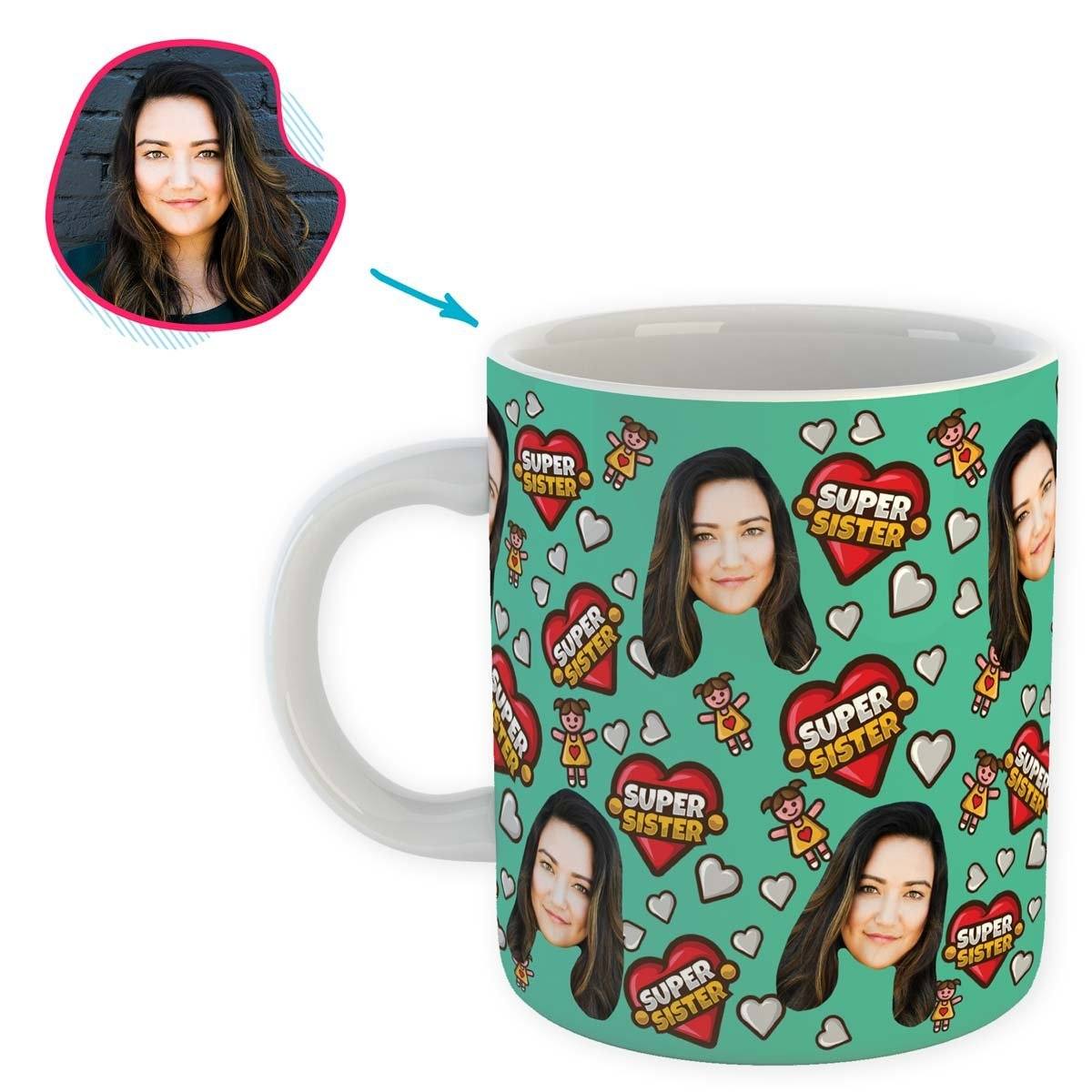 Super Sister Personalized Mug