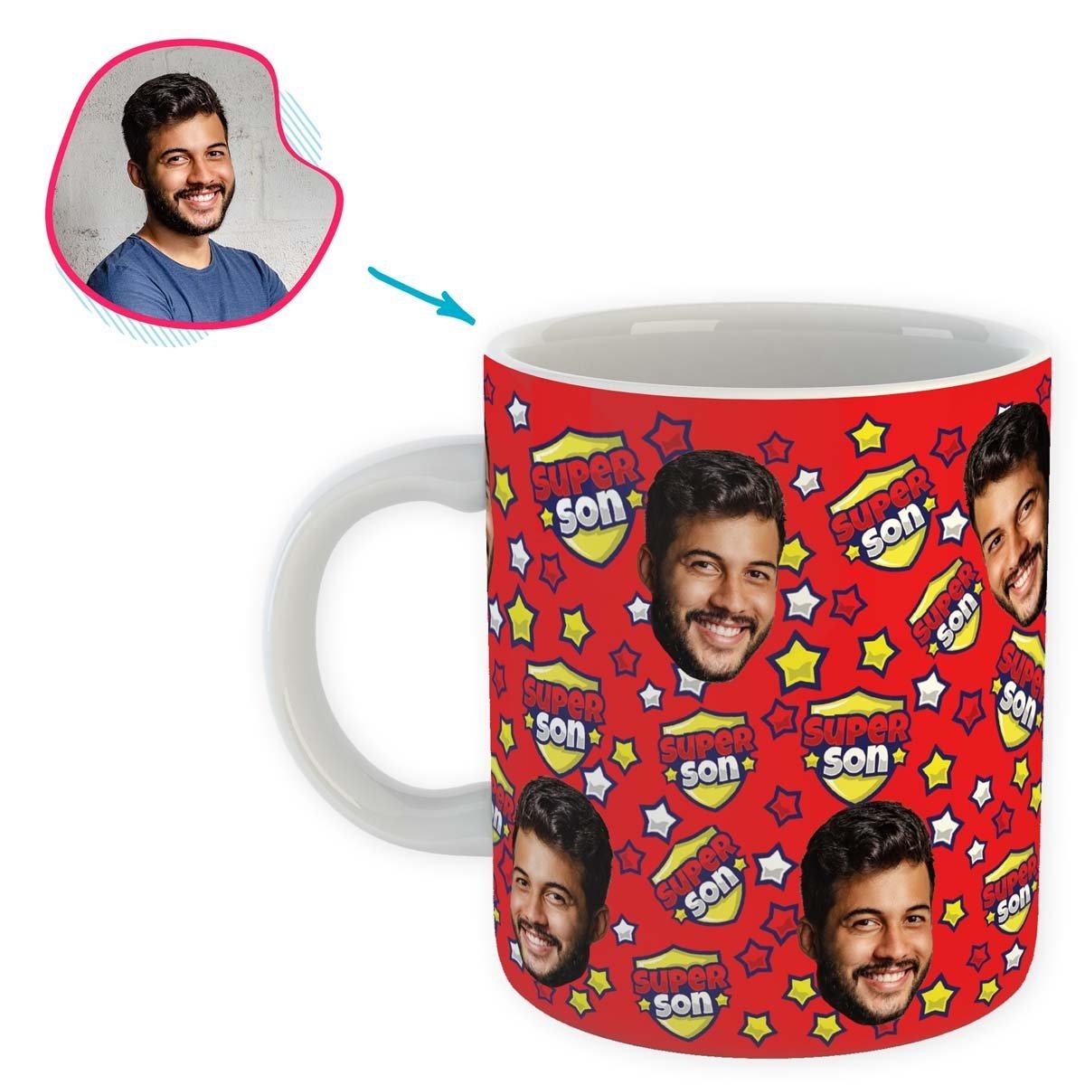 Super Son Personalized Mug