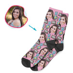 Load image into Gallery viewer, Teacher Personalized Socks
