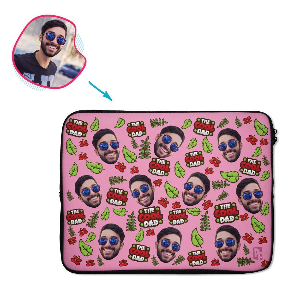 The Cool Dad Personalized Laptop Sleeve