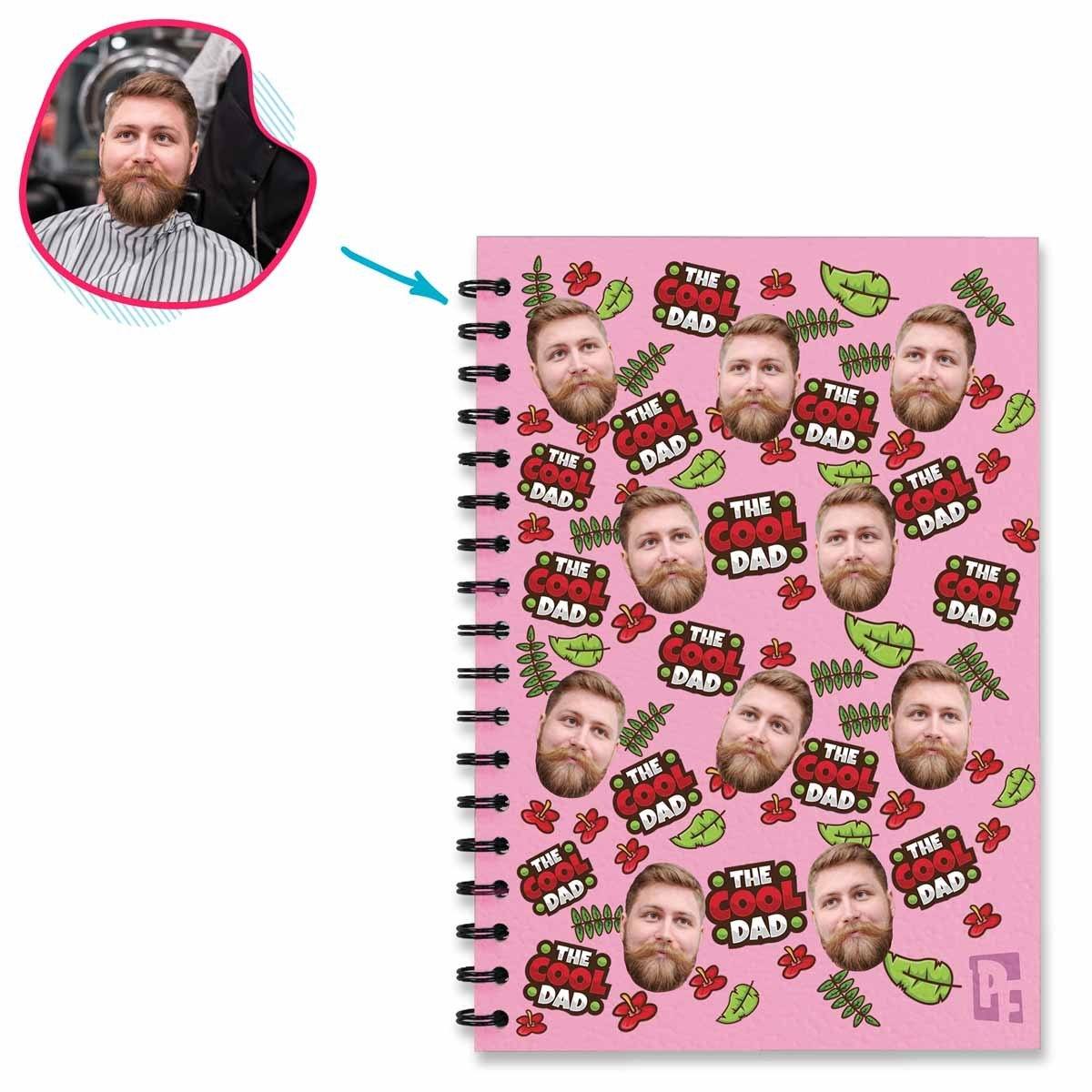 The Cool Dad Personalized Notebook
