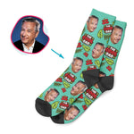 Load image into Gallery viewer, The Cool Dad Personalized Socks
