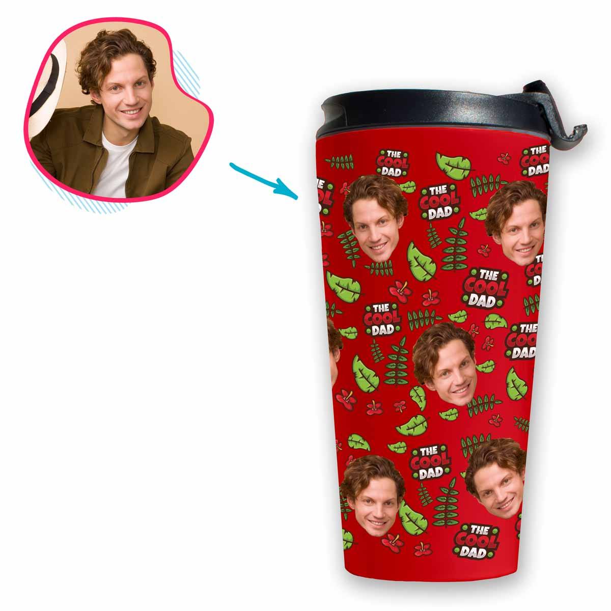 The Cool Dad Personalized Travel Mug