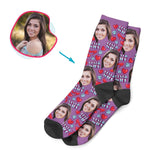 Load image into Gallery viewer, Wife Personalized Socks
