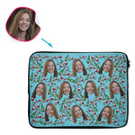 Load image into Gallery viewer, Wine Personalized Laptop Sleeve
