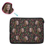 Load image into Gallery viewer, Wine Personalized Laptop Sleeve
