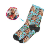 Load image into Gallery viewer, Wine Personalized Socks
